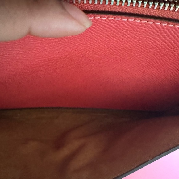 NWT COACH 91019 KLARE CROSSBODY IN SIGNATURE CANVAS $398 Khaki/Tangerine - Picture 13 of 13